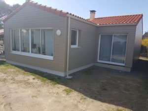 Bardage extérieur de maison - MBA MENUISERIE