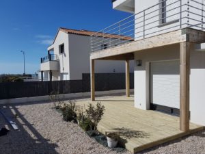Terrasses en bois et garde corps - MBA MENUISERIE