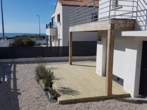 Terrasses en bois maison - MBA MENUISERIE