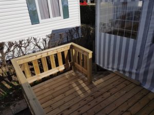 Terrasse en bois pour mobil home 3 - MBA MENUISERIE