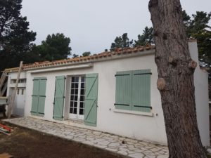 Maison avant rehaussement - MBA MENUISERIE