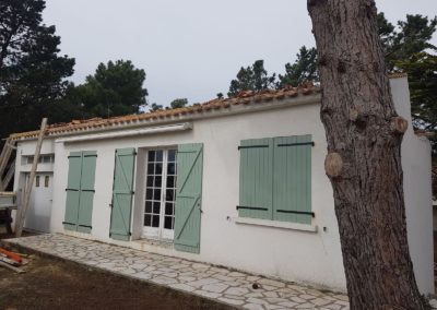 Maison avant rehaussement - MBA MENUISERIE