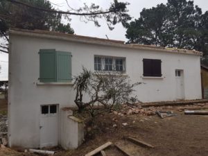 Maison avant rehaussement - MBA MENUISERIE
