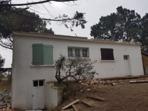 Maison avant rehaussement - MBA MENUISERIE