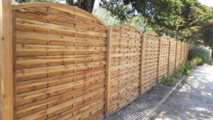 Clôture en bois - MBA MENUISERIE