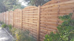 Clôture en bois - MBA MENUISERIE