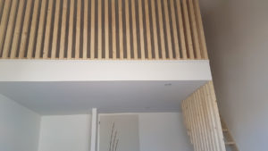 Mezzanine en bois avec escalier - MBA MENUISERIE