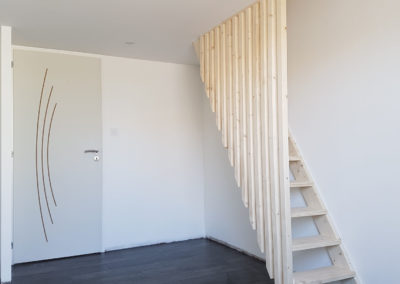 Réalisation escalier en bois - MBA MENUISERIE