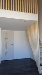 Mezzanine en bois avec escalier - MBA MENUISERIE