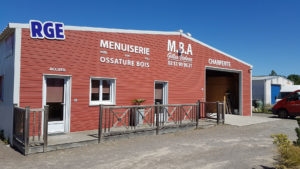 Devanture de l'atelier - MBA MENUISERIE