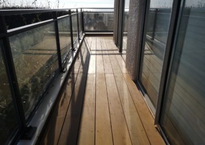 Terrasse balcon IPE - MBA MENUISERIE