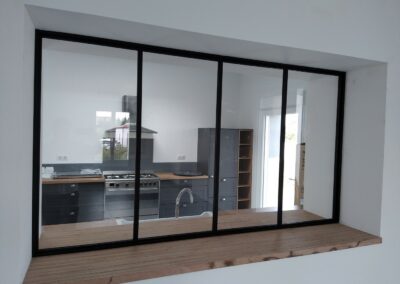 Verrière Aluminium - COULIDOOR - MBA MENUISERIE