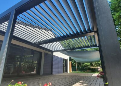 Pergola Bioclimatique Marquise - MBA MENUISERIE