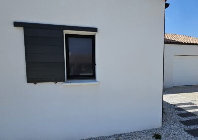Volet coulissant lames horizontales - MBA MENUISERIE