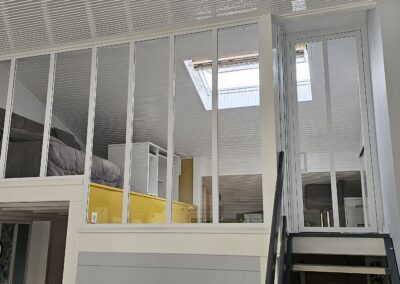 Verrière sur Mezzanine - MBA MENUISERIE