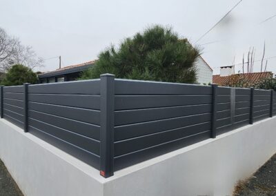 Clôture Aluminium - MBA MENUISERIE