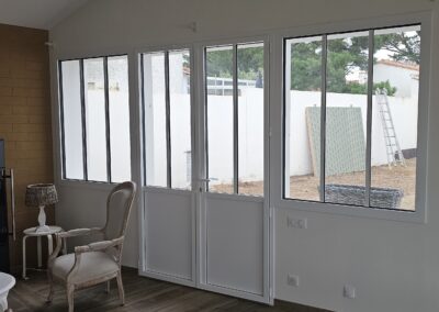 Menuiserie Aluminium style Atelier - MBA MENUISERIE