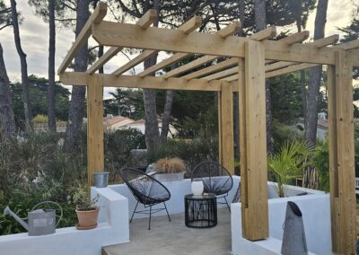 Pergola Bois - MBA MENUISERIE