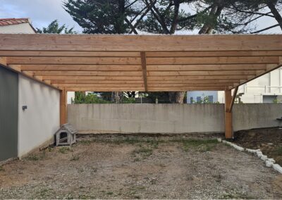 Carport Bois Douglas - MBA MENUISERIE