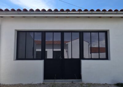 Menuiserie Aluminium style Atelier - MBA MENUISERIE